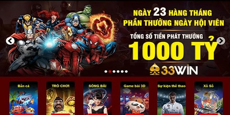 Thưởng ngày 23 hàng tháng